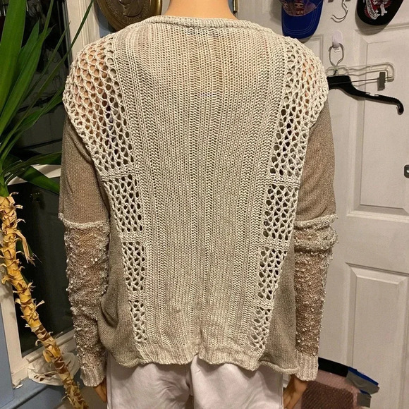 ANVRDIE Angel never die Cable Knit Sweater Women 0-3 - Picture 2 of 6